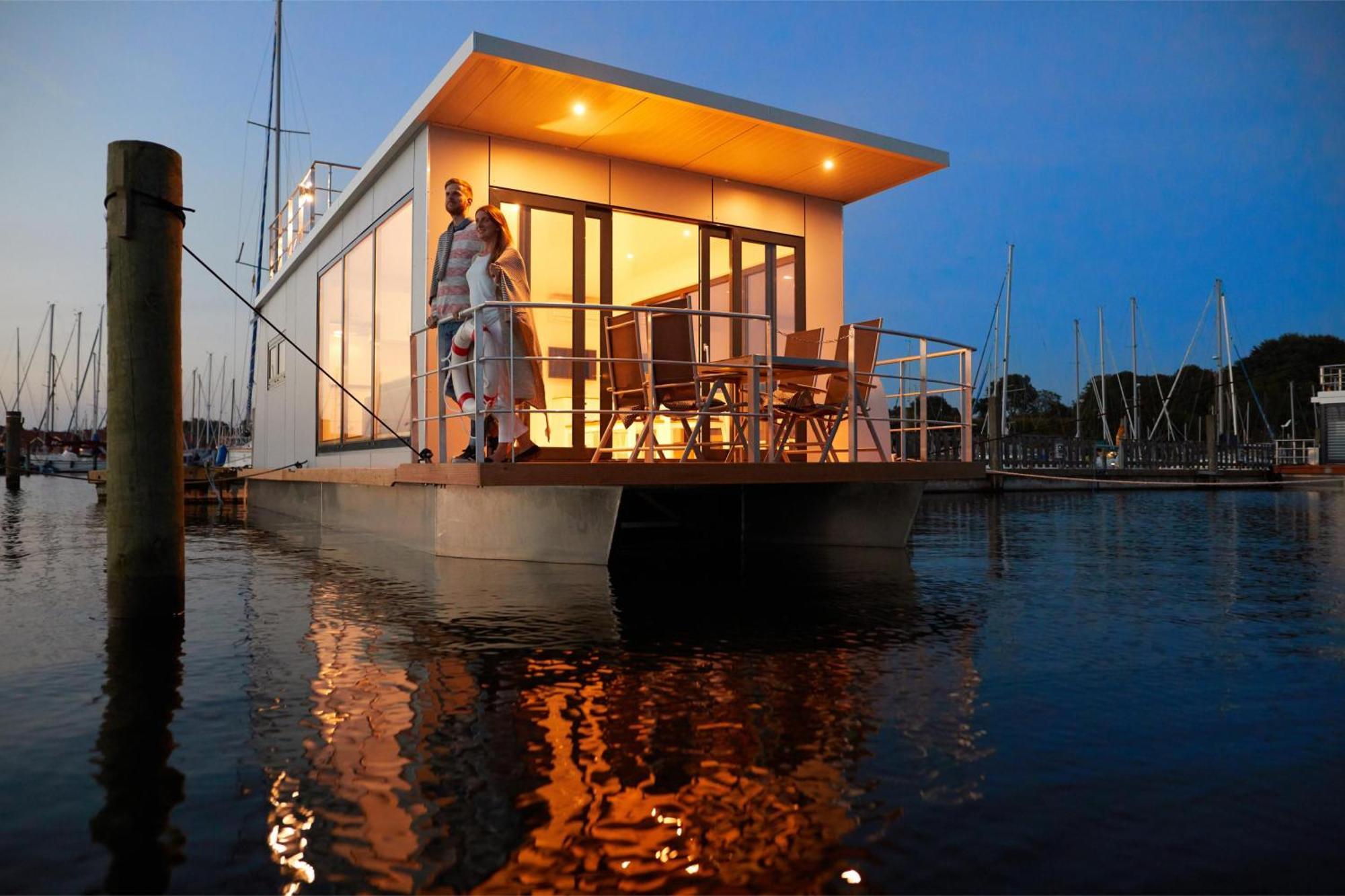 Hausboot Well - Husbad Well Villa Rendbjerg Ngoại thất bức ảnh