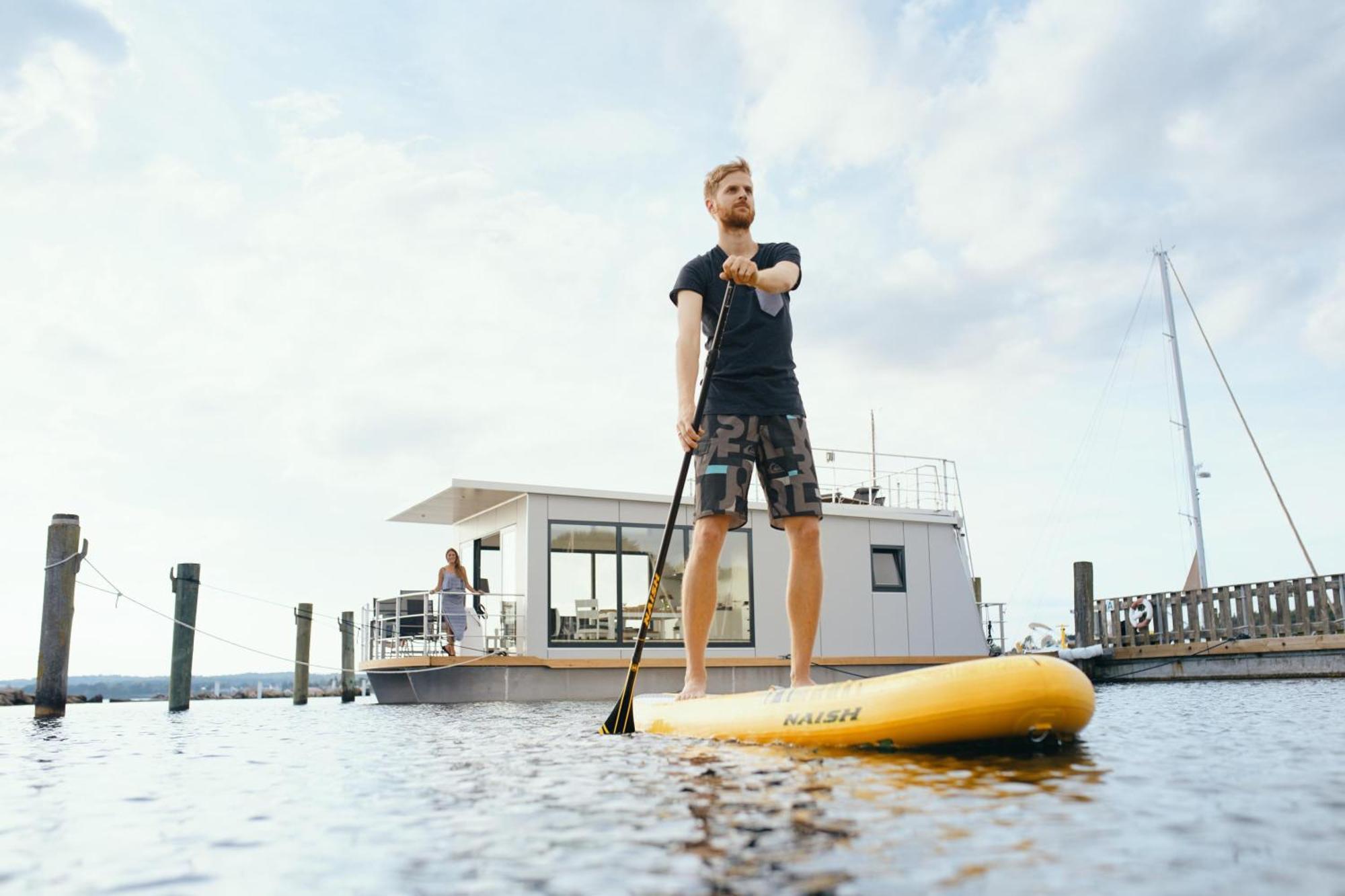 Hausboot Well - Husbad Well Villa Rendbjerg Ngoại thất bức ảnh